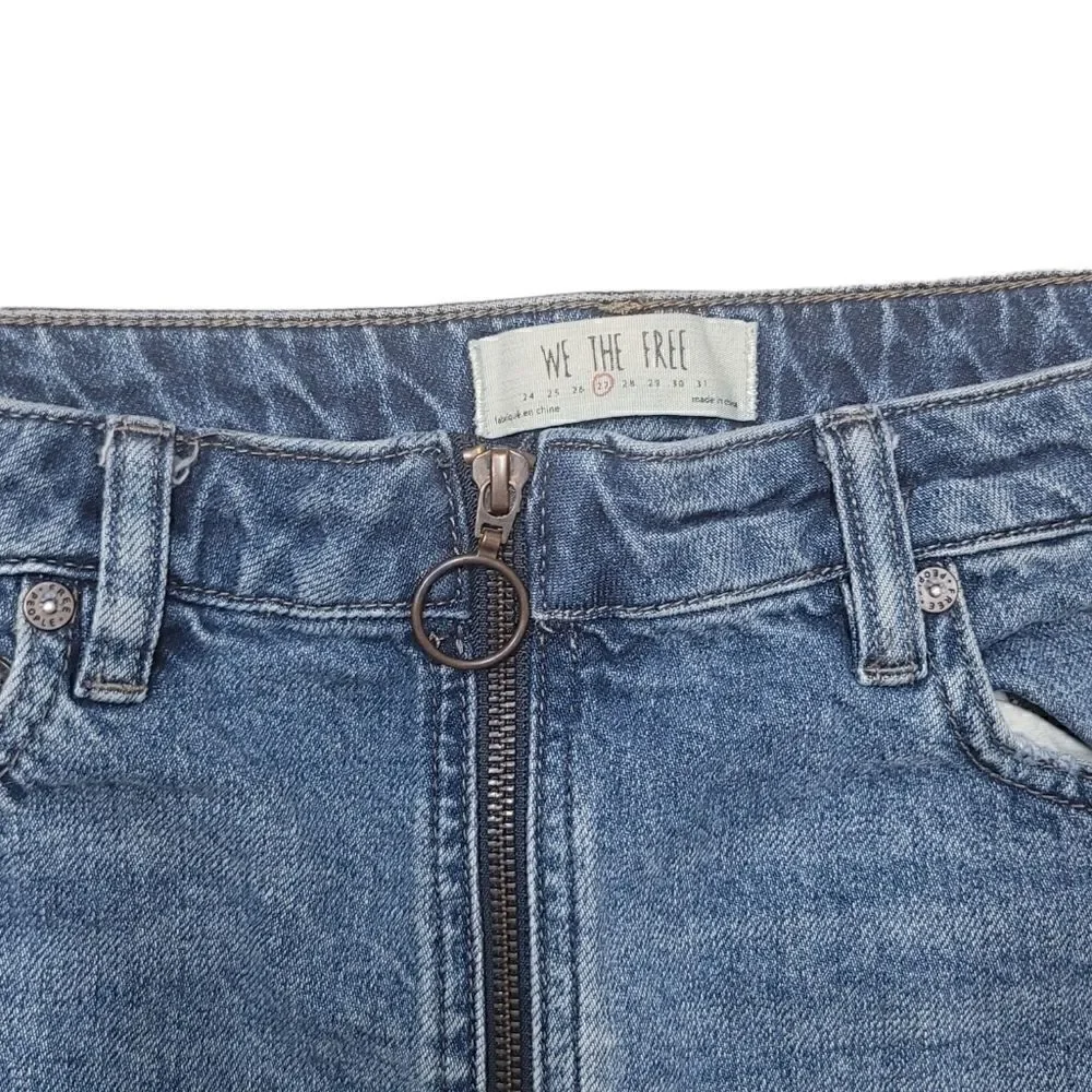 Free People We The Free Denim Mini Skirt - Size 27